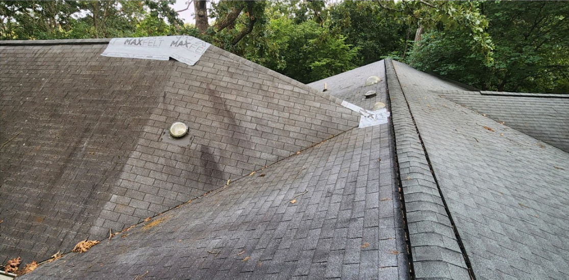 Before Complete Roof Replacement
